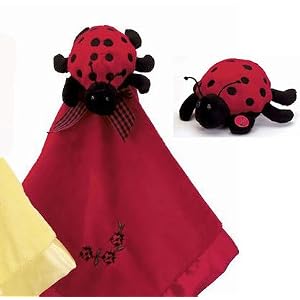 Bearington Collection Lady Bug Hugs Snuggler