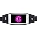 AOOK Running Belt Zipper Design/Transparent Touch Screen Window/Headphone Jack Fit for 4.7INCH/5.5INCH iPhone 7,6, 6S,6 Plus, 6S Plus, Samsung Galaxy S5,S6, S7,Edge