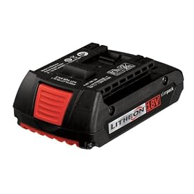 Bosch BAT609 18-Volt 1.3-Ah Slim-Pack Battery