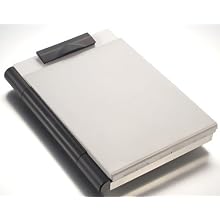 Officemate  Recycled Clipboard Storage/Forms Holder, Plastic, Top Opening, Black/Gray (83356)