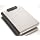 Officemate  Recycled Clipboard Storage/Forms Holder, Plastic, Top Opening, Black/Gray (83356)