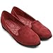 Ollio Women's Shoe Ballet Faux-Suede Cute Comfort Multi Color Flat