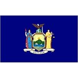 New York State Flag, Nylon (3 ft. x 5 ft.)