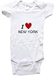 I LOVE NEW YORK - NEW YORK BABY - State-series - White, Blue or Pink Onesie / Baby T-shirt