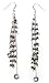 Handmade Earrings & Tiger's eye Gemstone from India 4.5 inches (ers139)