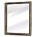 Kole Imports Bronze Trim Wall Mirror, 1.54 Pound