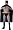 Deluxe Muscle Chest Batman(TM) Fancy Dress Costume (adult size) - Small