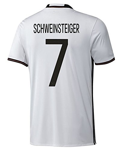 adidas DFB DEUTSCHLAND Trikot Home Herren EURO 2016 – SCHWEINSTEIGER 7, Größe:M