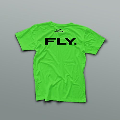 T-shirt for Ultimate Disc (Lime Green, X-Large)