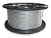 DAYTON 2VJJ5 Cable,1/4 In,L500Ft,WLL1400Lb,7x19,Steel