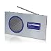 Grundig Cosmopolit 7 WEB Tragbares Internetradio mit DAB silber/blau