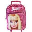 Fashion Barbie Girls Backpack- Full size Barbie Rolling Backpack