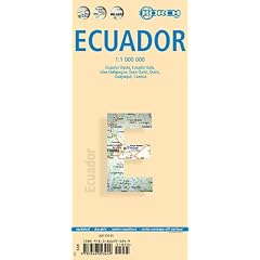 Ecuador 1 : 1 000 000. Einzelkarten: Ecuador Oeste, Ecuador Este, Islas Galapagos, Gran Quito, Guenca, Guayaquil
