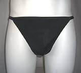 Mens Brazilian Cut Brief Swimwear/Underwear Nylon/Lycra Black