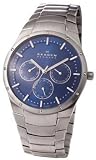 Skagen #596XLTXN Men's Multi Function 3 Dial Display Titanium Watch
