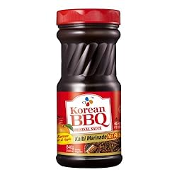 CJ Korean BBQ Sauce, Kalbi, 29.63-Ounce Bottles (Pack of 4)