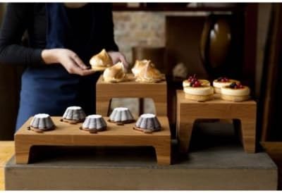 Craster BO_BBOS Oak 8.3" x 8.3" x 3.9" Square Riser