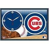 MLB Chicago Cubs Framed Clock