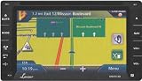 Lanzar SNV65I3D 6.5-Inch 2 x DIN In-Dash Touchscreen LCD Monitor with DVD CD MP3 MP4 SD AM-FM Bluetooth and GPS with USA Canada Mexico Maps