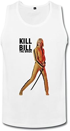 RIDA Kill Bill The Bride Tank Top For Men XX-Large White