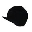 Cuffless Beanie Visor Jeep Cap - Colors Available, Black