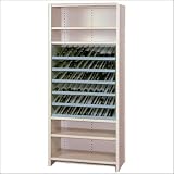 Lyon Workspace Products 8193(DD) Six Shelf Unit: 37 1/4' H x 34 1/4' W x 17' D Color: Dove Gray