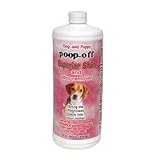 Poop-Off Superior Stain and Odor Remover Squirt Top for Dogs and Puppies, 32-Ounce