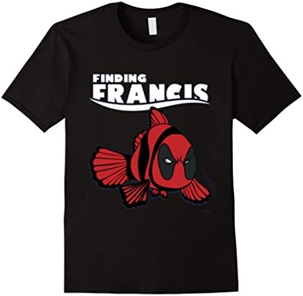 Men's Finding Deadpool Francis t-shirt XL Black