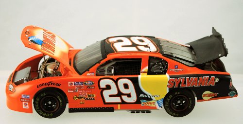 Action - Elite - NASCAR - Kevin Harvick 29 - 2002 Chevy Monte Carlo - Sylvania - 124 Scale Die Cast - 439 of 1500 - Limited Edition - Collectible