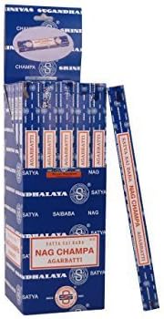New Nag Champa 10g Incense Sticks Value Pack 10gx25=250g Original Insense Insence by Shrinivas Sugandhalaya