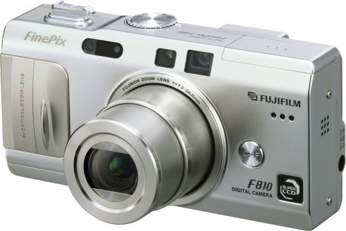 Fuji Finepix F810 [6MP 4xOptical] - [16mb XD Card & Docking Cradle]