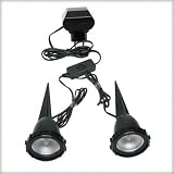 Paulmann 50325 Profi Plantdart Pflanzenl. Set 2x10W G4 Schwarz 230/12V Kunststoff