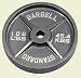100 Pound Olympic Weight Plates - 1 Pair