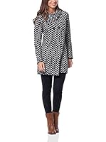 PEACE&LOVE BY CALAO Chaqueta Punto (Negro / Blanco)