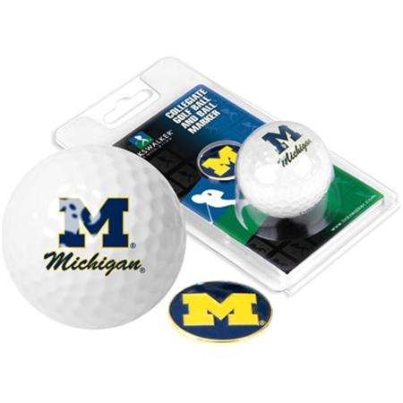 Michigan Wolverines Um Ncaa Collegiate Logo Golf Ball Ball Marker