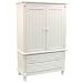 Cottage TV Armoire - White