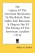 The Legacy Of The American Revolution To The British West Indies And Bahamas: A Chapter Out Of The History Of The American Loyalists (1913)