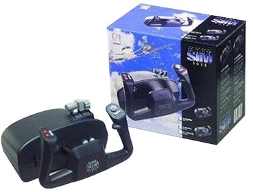 CH Products Flight SIM Yoke 5 Axes 20 Button 144 Programmable Function USB