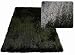 Super Shag Large Rug (Dark Grey/Black)