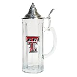 NCAA Texas Tech Red Raiders 20oz Tall Lidded Stein