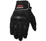 Joe Rocket Suzuki Licensed Nitrous Leather Gloves - Black/Blak - Small