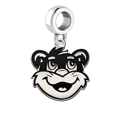 Cincinnati Bearcats Antique Silver Dangle Charm