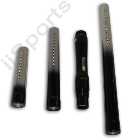 Evil PIPE 5-piece Autococker DYE DMx Ego Intimidator Paintball Gun Stepped Barrel Set 10" 12" 16" Tips Back