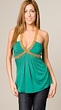 Sky Emerald Bethia Chain Mail Top