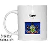 US State Flag - ESPY, Pennsylvania (PA) Mug
