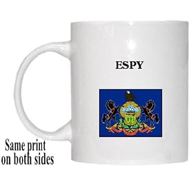 US State Flag - ESPY, Pennsylvania (PA) Mug