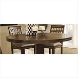 International Concepts Rockwood 48 Veneer Top Pedestal Table in Antique Cherry Finish