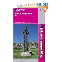 Iona and West Mull, Ulva (Landranger Maps) (OS Landranger Map)