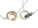 M+Y STEEL Love Forever Couples Pendants