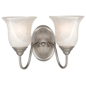 Hardware House 544023 Saturn 12-3 4-Inch by 8-1 2-Inch Bath Wall Lighting Fixture Satin... by Hardware House